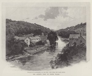 Het bezoek van de koningin aan Noord-Wales